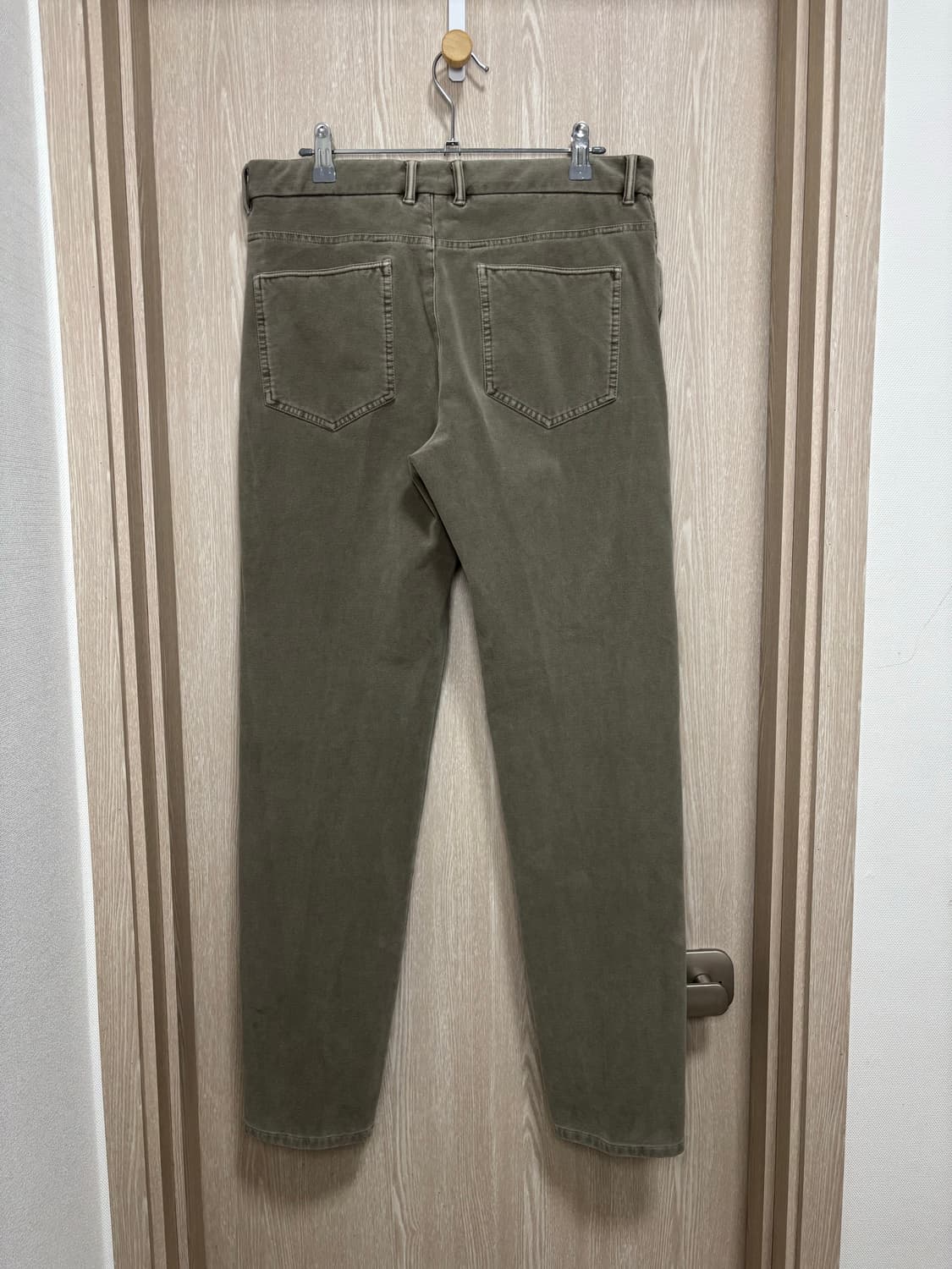 23FW)타임옴므 브러시드 코튼 팬츠82(32)/세피아브라운 상품이미지3