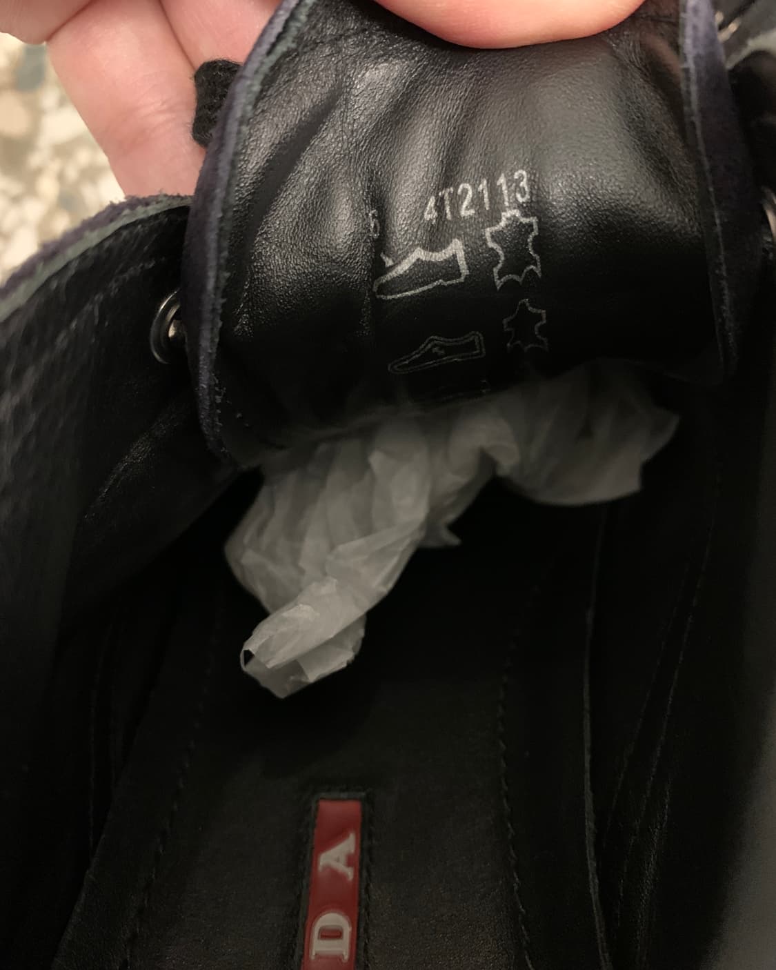 프라다 스포츠 스웨이드 스니커즈 상품이미지8