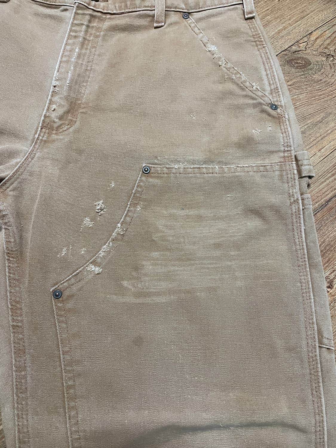 00s 칼하트 더블니 B136 브라운 34X32 상품이미지4