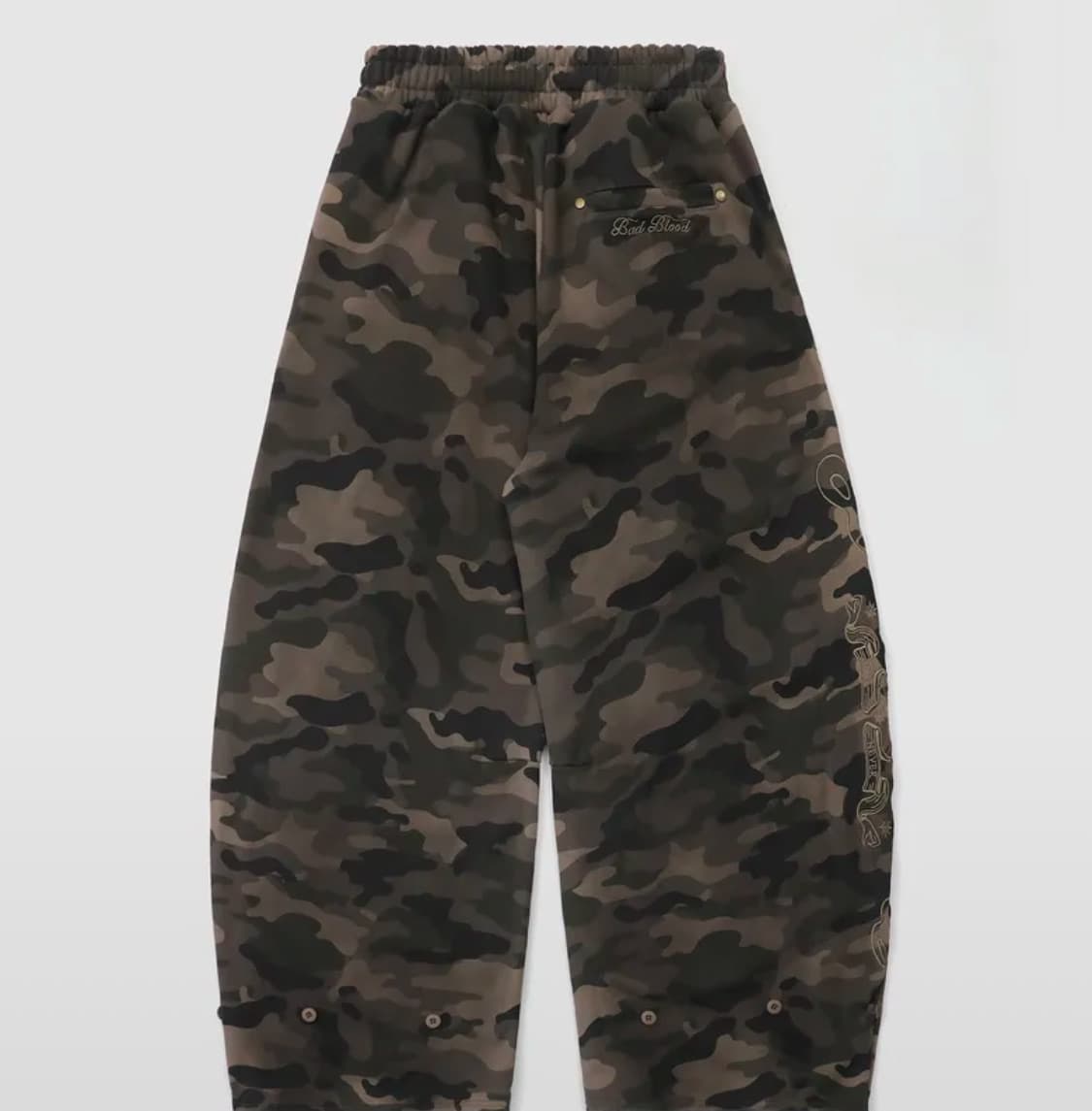 배드블러드 bad blood 미스틱 캡슐 2 Way 커브드 조거 트라우져 상품이미지2