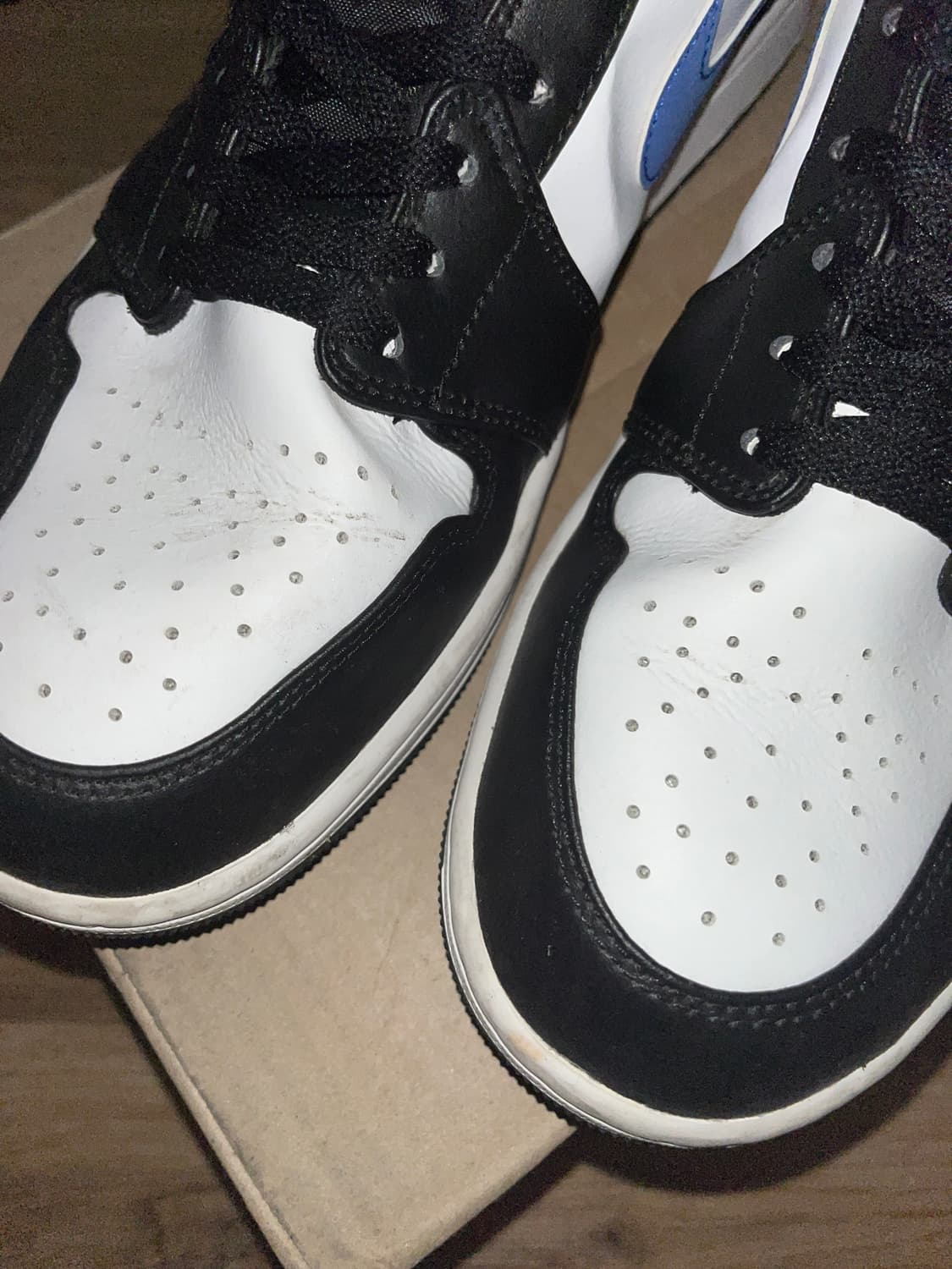 나이키 조던 1 미드 레이서 블루 285 상품이미지3