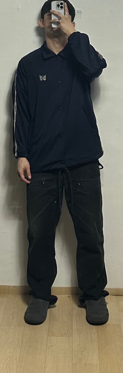 니들스 사이드라인 트랙 코치자켓 상품이미지5