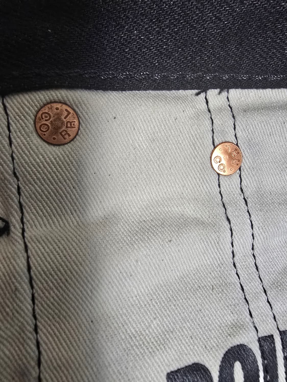 RRL 빈티지5포켓 블랙 32×32 상품이미지6