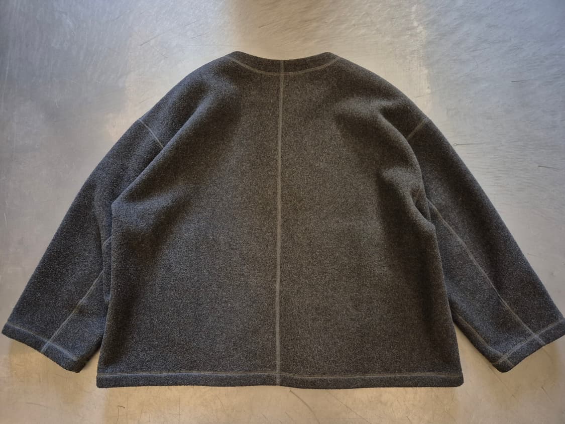 yoko sakamoto wool pullover zip-up 상품이미지2