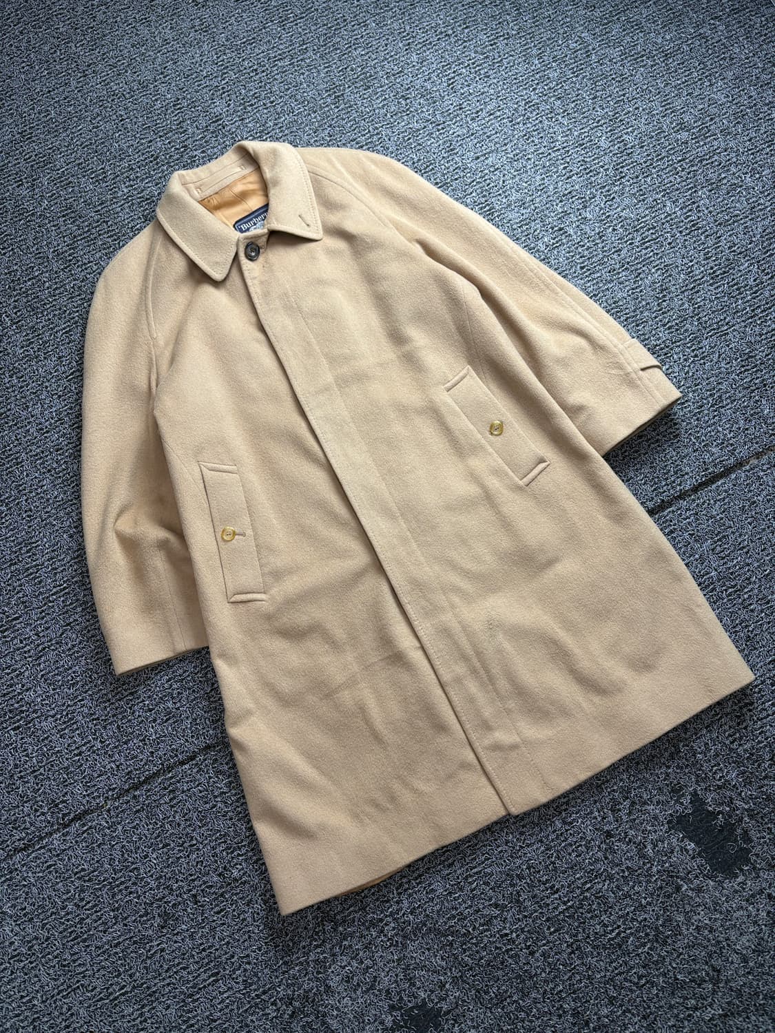 버버리 울 캐시미어 발마칸 코트 2991 상품이미지1