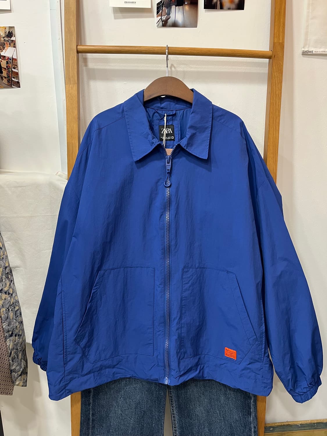 자라 ZARA 블루종 블루 자켓 상품이미지1