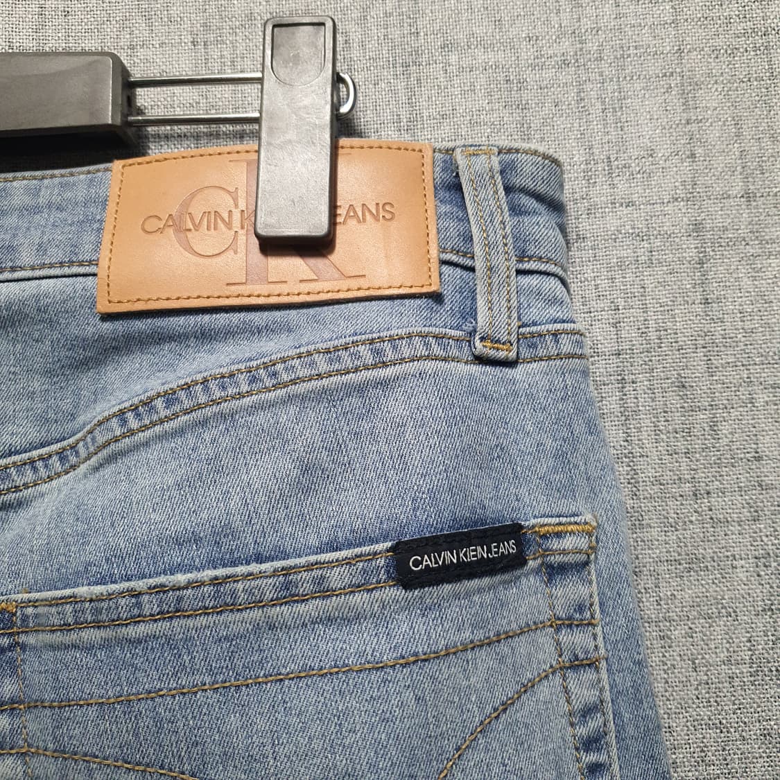 캘빈클라인 슬림 스판 청바지 데님 팬츠  상품이미지4