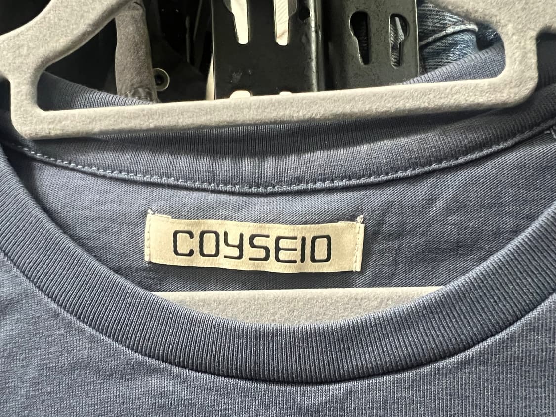 코이세이오 LOGO T-SHIRT NAVY 상품이미지5