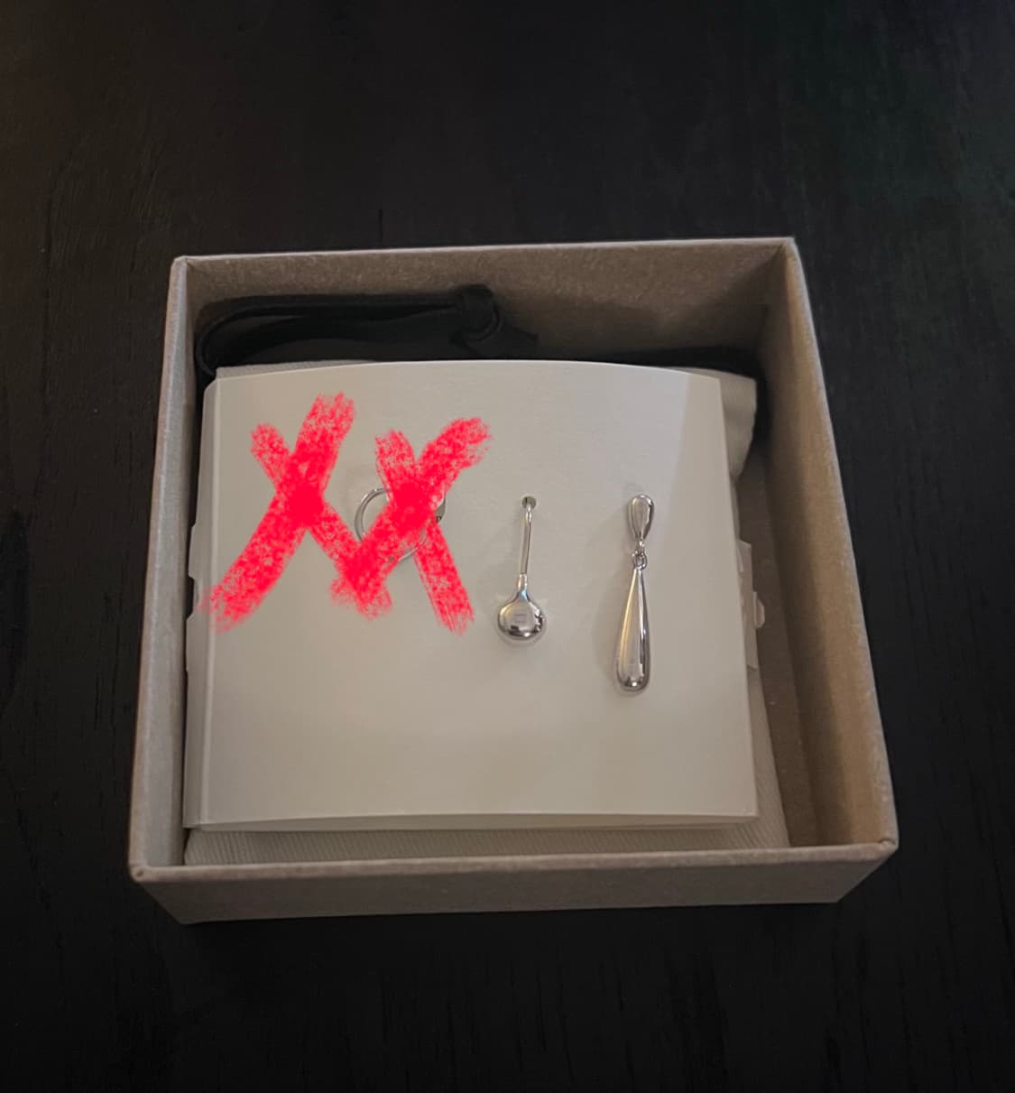 lemaire 실버 이어링 피어싱 세트 상품이미지3