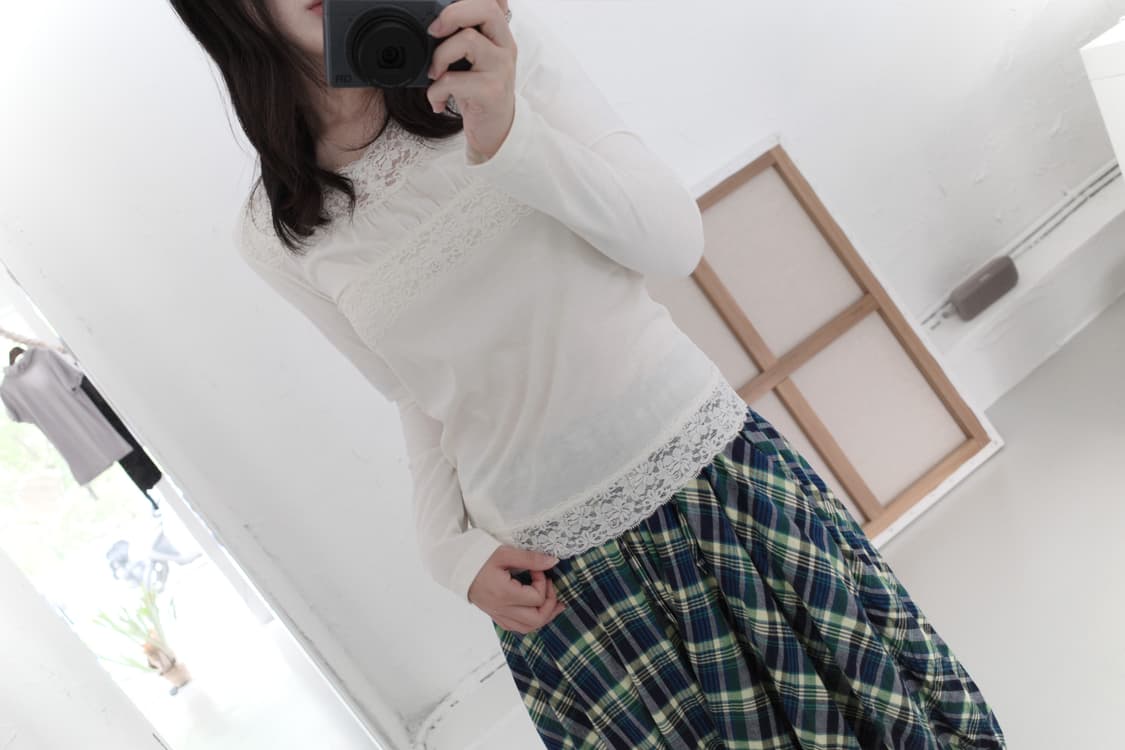 lace long sleeve 상품이미지5