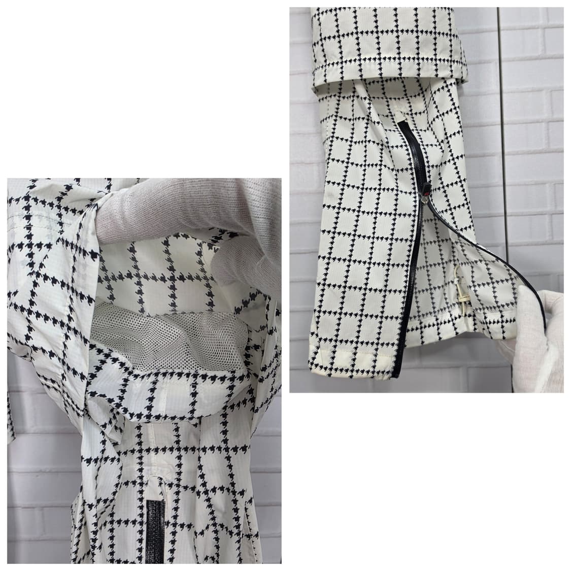 마스터버니 에디션 하운드투스 패턴 레인 골프 바지 팬츠 27~28사이즈 상품이미지7