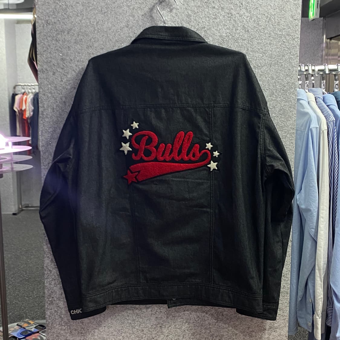 NBA 시카고 불스 빅로고 데님 자켓 B3003 상품이미지3