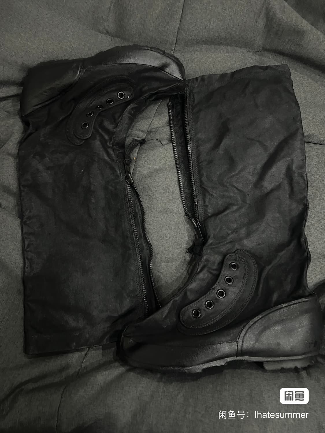 조슈아자말이 신은 밀리터리 설상화 롱 부츠 블랙버전 상품이미지1