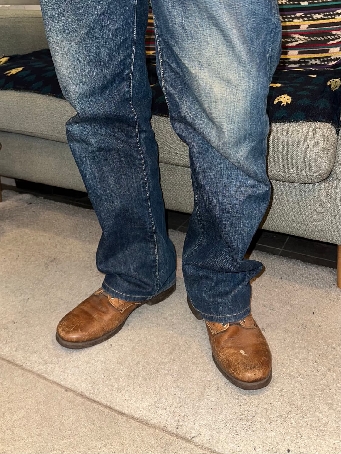 90‘s Red Wing 2126 utility brogan boots 상품이미지2