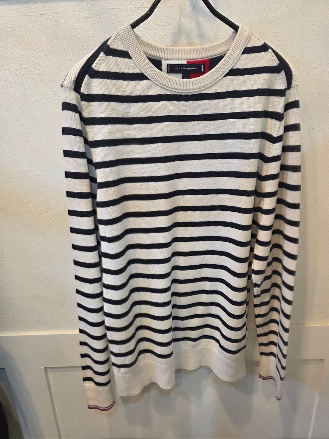 타미힐피거 스트라이프 코튼니트 상품이미지2