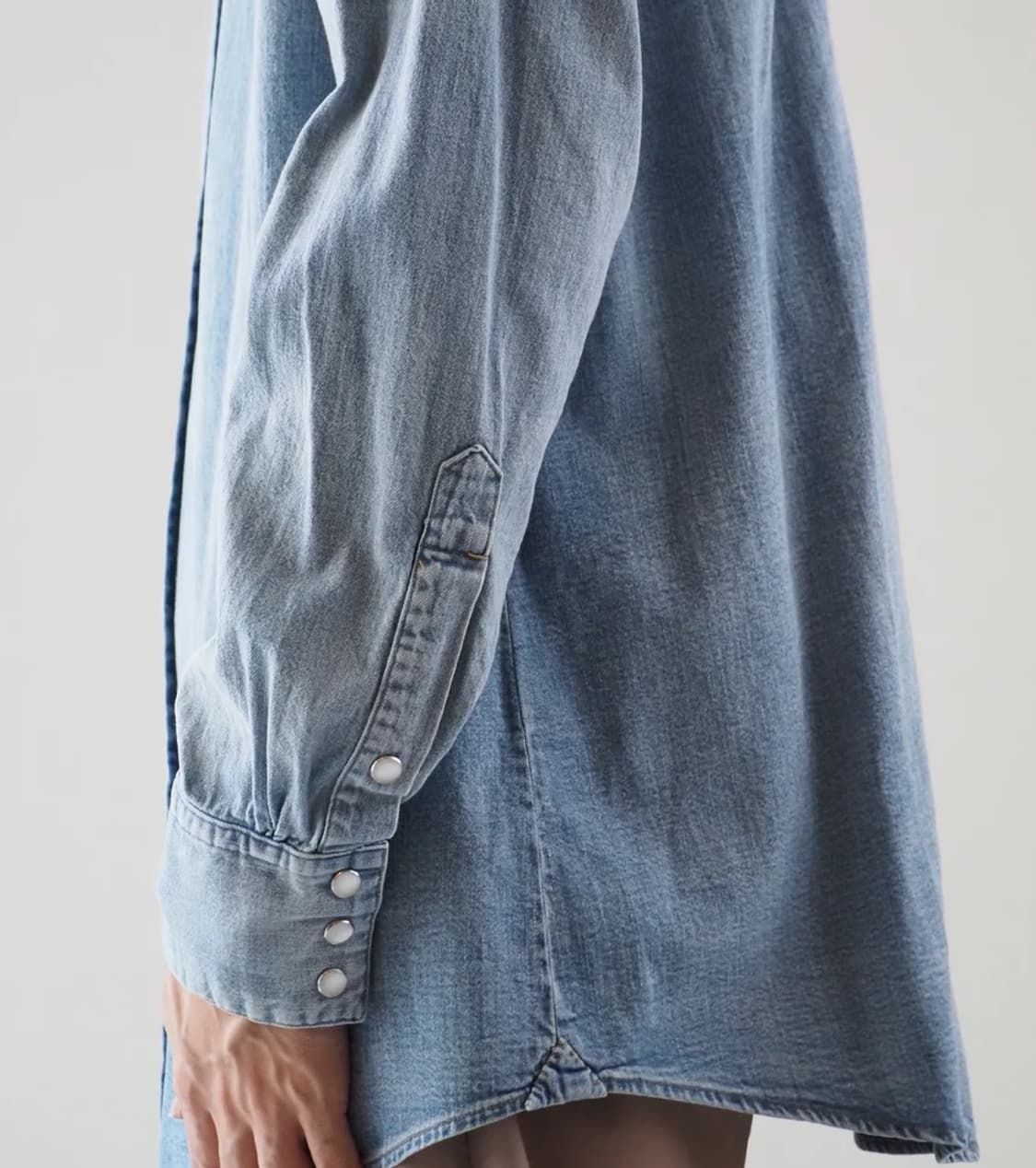 maatee and sons 웨스턴 데님 셔츠  상품이미지7