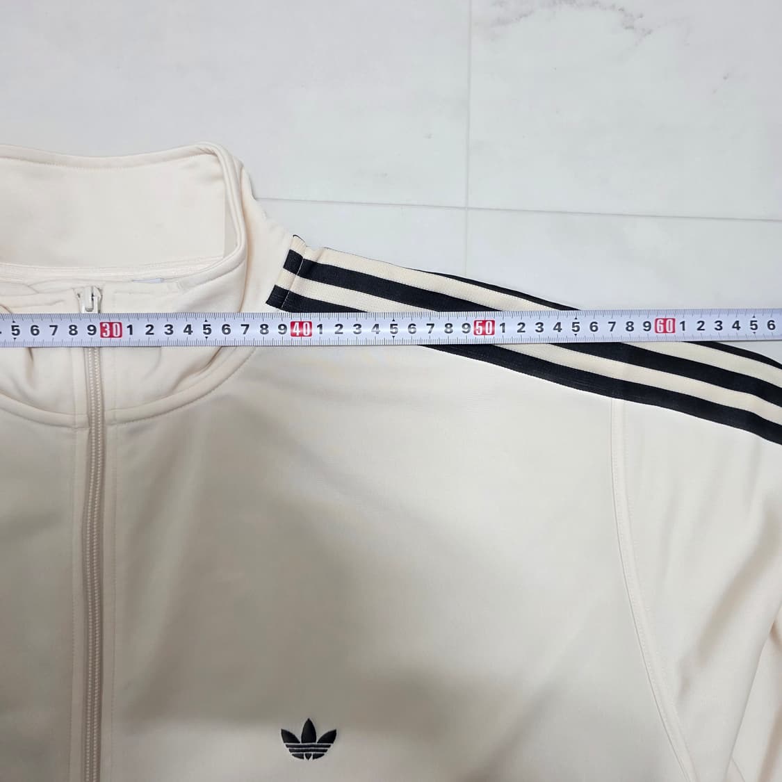 2XL 아디다스 베켄바우어 트랙탑 져지 블리스 아이보리 상품이미지5