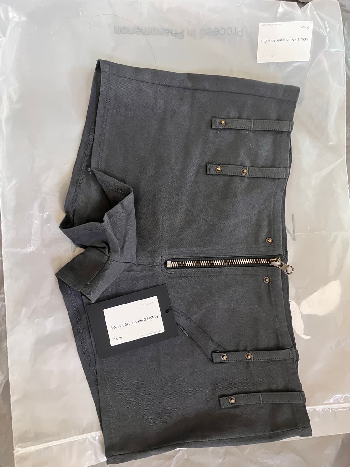 미스테페넘 VOL. 2.5 Micro Pants GY 상품이미지4