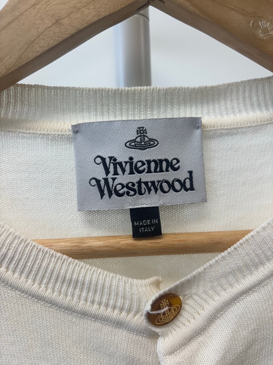 90‘s 비비안웨스트우드 크림 가디건 상품이미지2
