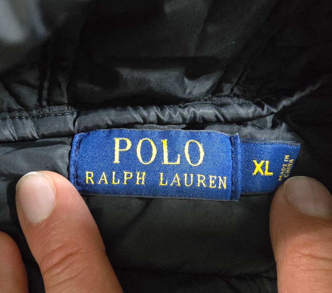 (정품) 폴로 경량패딩 XL사이즈 (명품 남자 후리스 후드집업) 상품이미지3