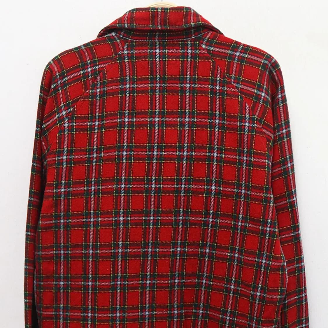 70'S 펜들턴 체크 울 셔츠 60328 상품이미지6