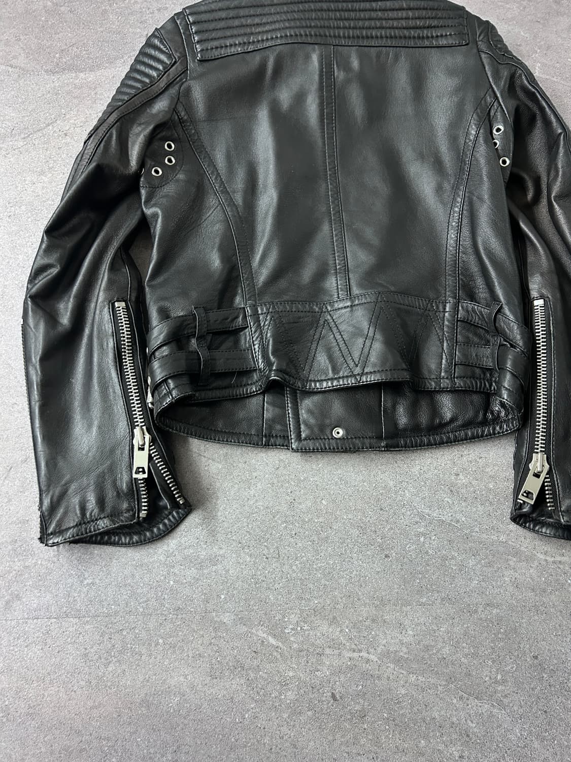 Napoleon Rider Multi Buckle Leather Jack 상품이미지8
