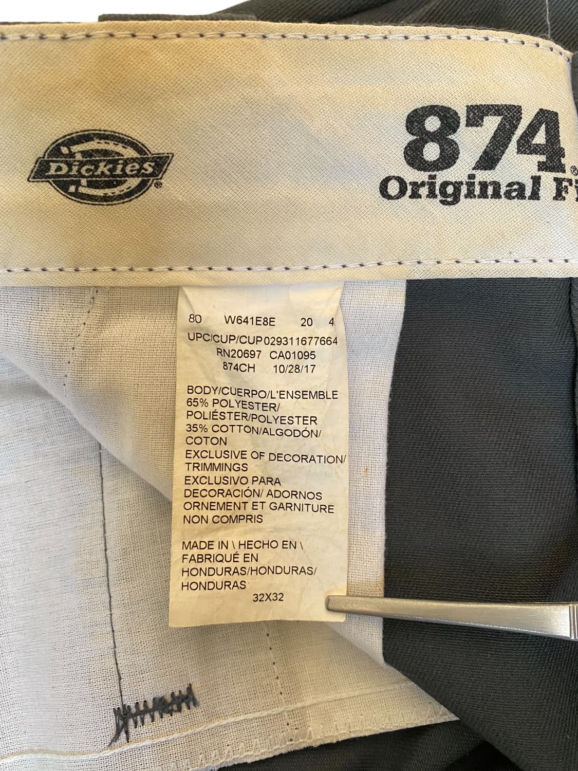 디키즈 와이드 팬츠 (31) AB1351 상품이미지5