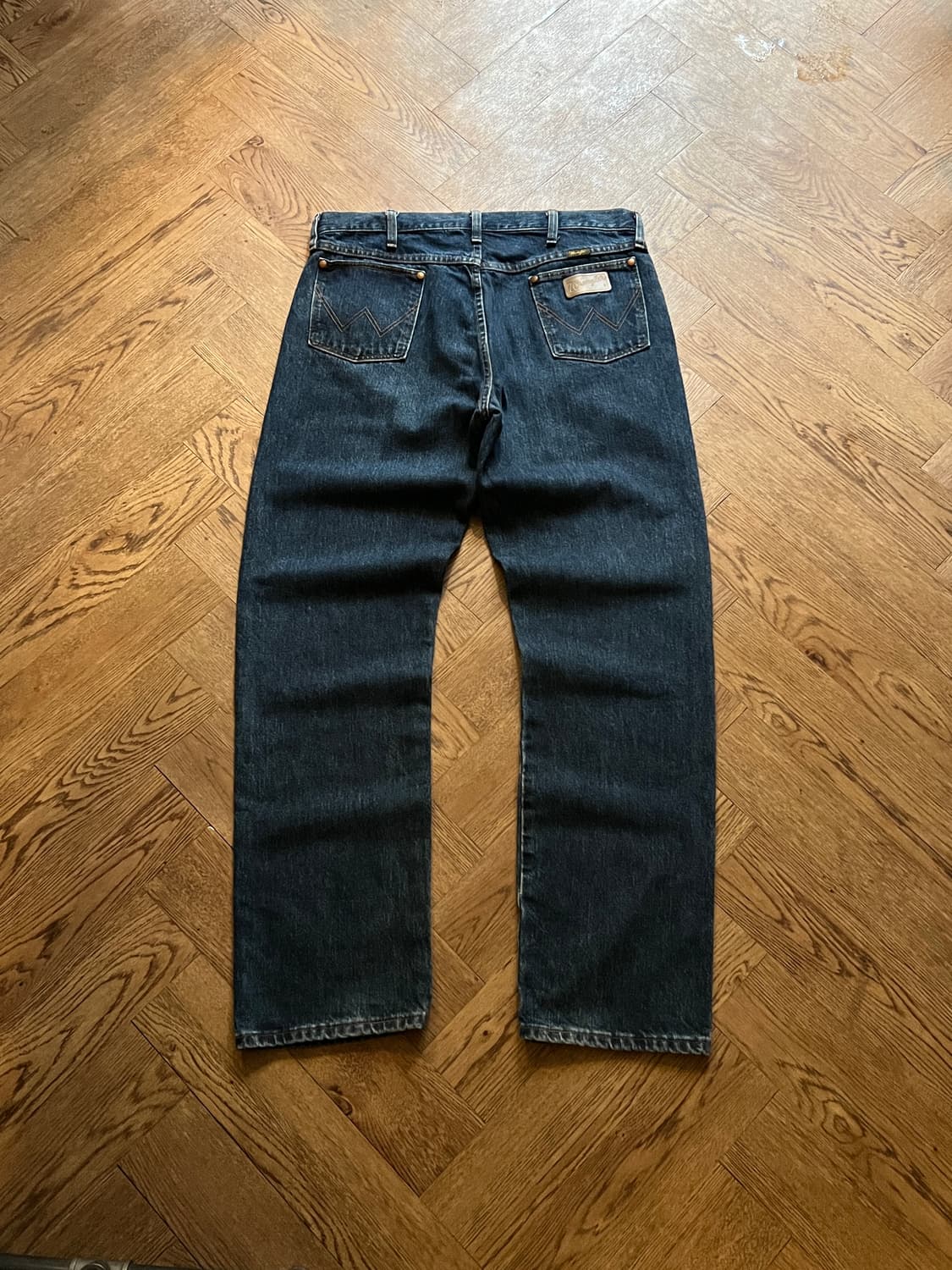 [36]랭글러 USA 스트레이트핏 빈티지 워싱 데님 팬츠 상품이미지2