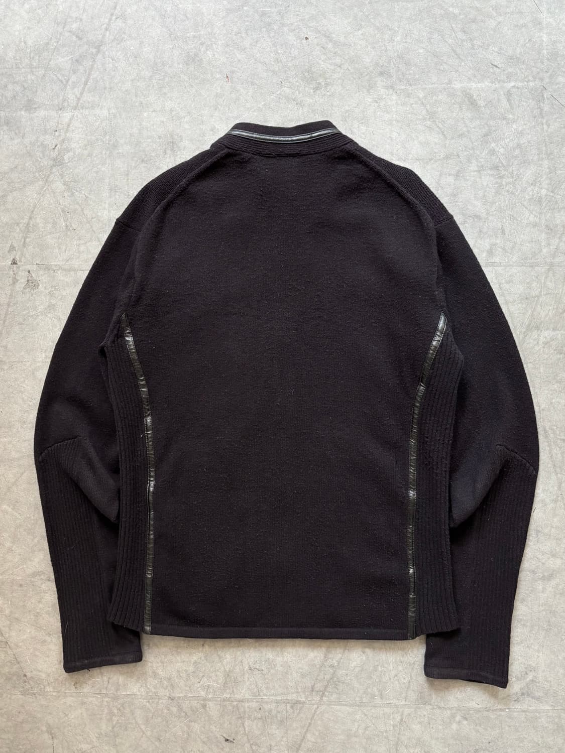 Armani Exchange 아르마니 익스체인지 블랙 니트 집업 상품이미지8