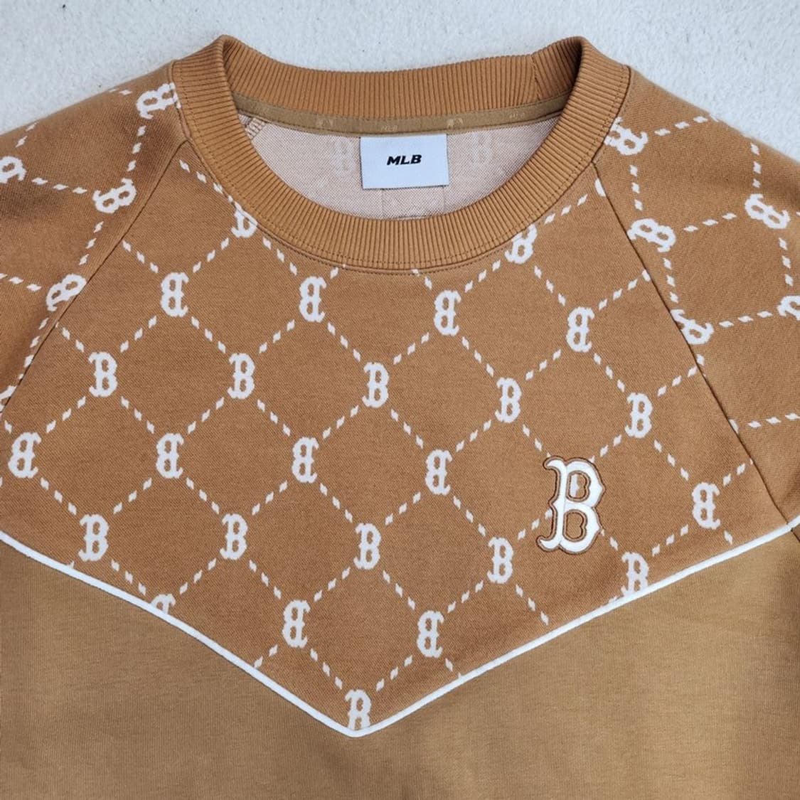 MLB 다이아 모노그램 맨투맨 L 상품이미지2