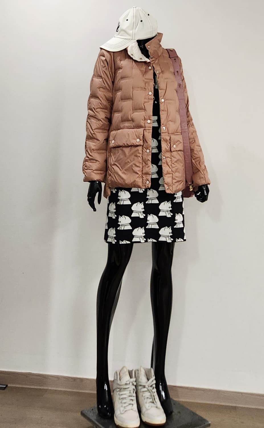 핑크 경량패딩  상품이미지2