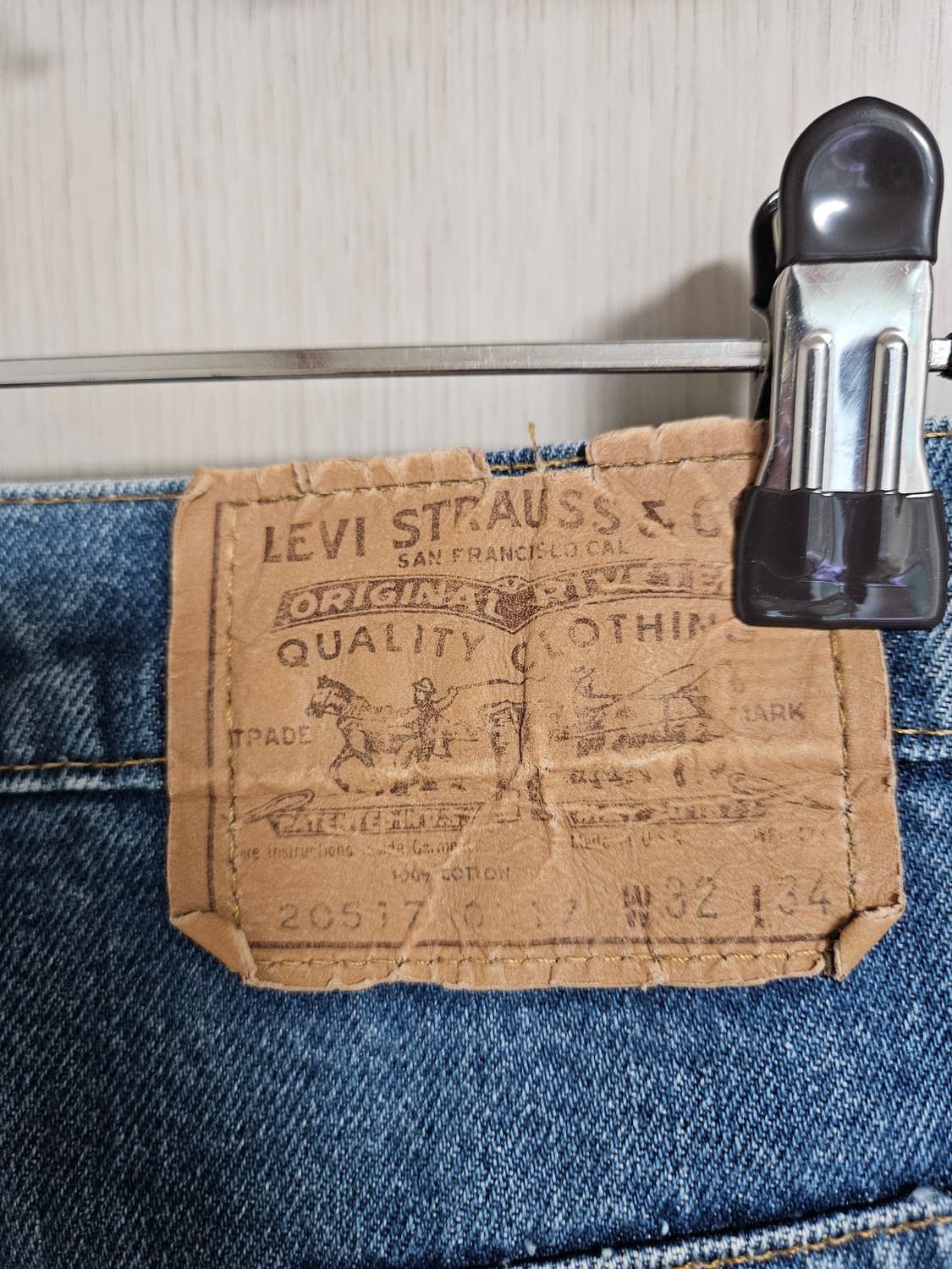 80s levis 517 32x34 오렌지탭 리바이스 부츠컷  상품이미지3
