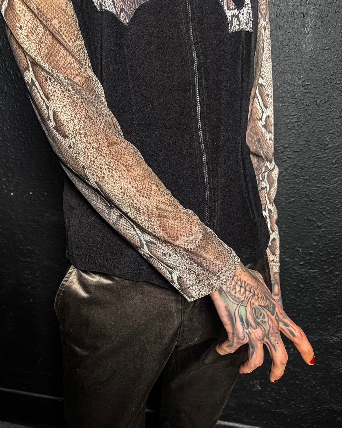 Python Zip-Up Top 상품이미지4