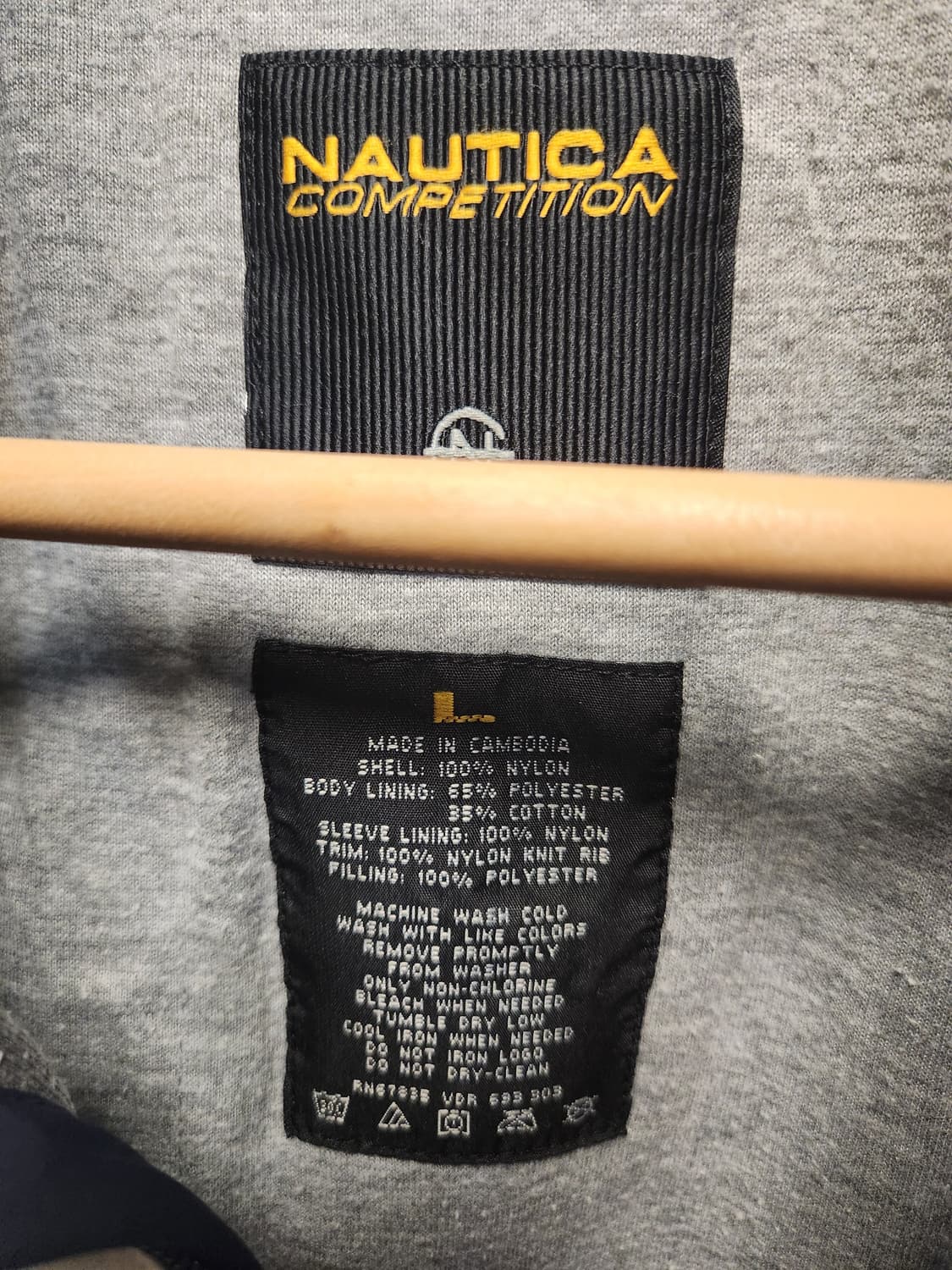 90s 노티카 컴피티션 올드스쿨 빈티지 윈드브레이커 L 상품이미지4