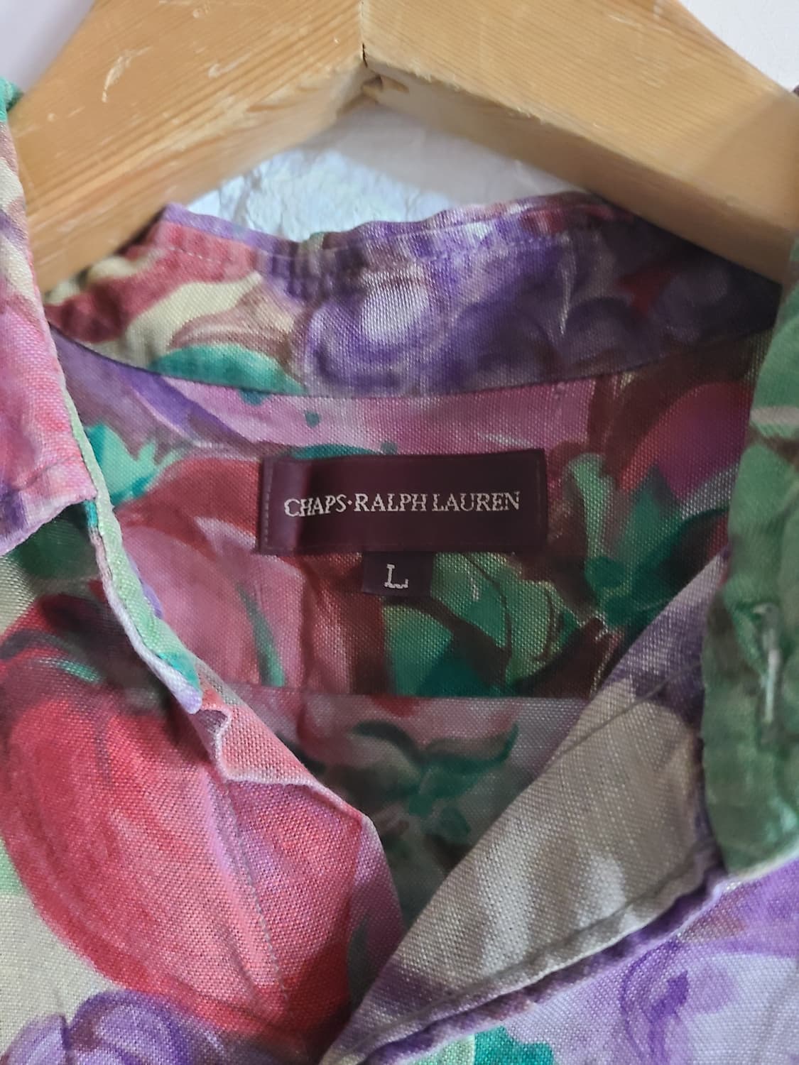 RALPH LAUREN 프루트 셔츠 L 상품이미지4