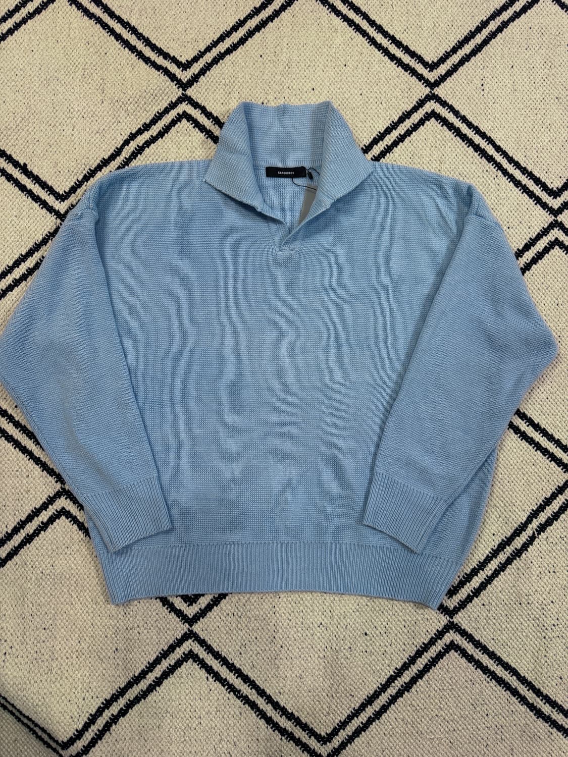 [새제품] 카고브로스 오버핏 니트 - 소라 상품이미지4