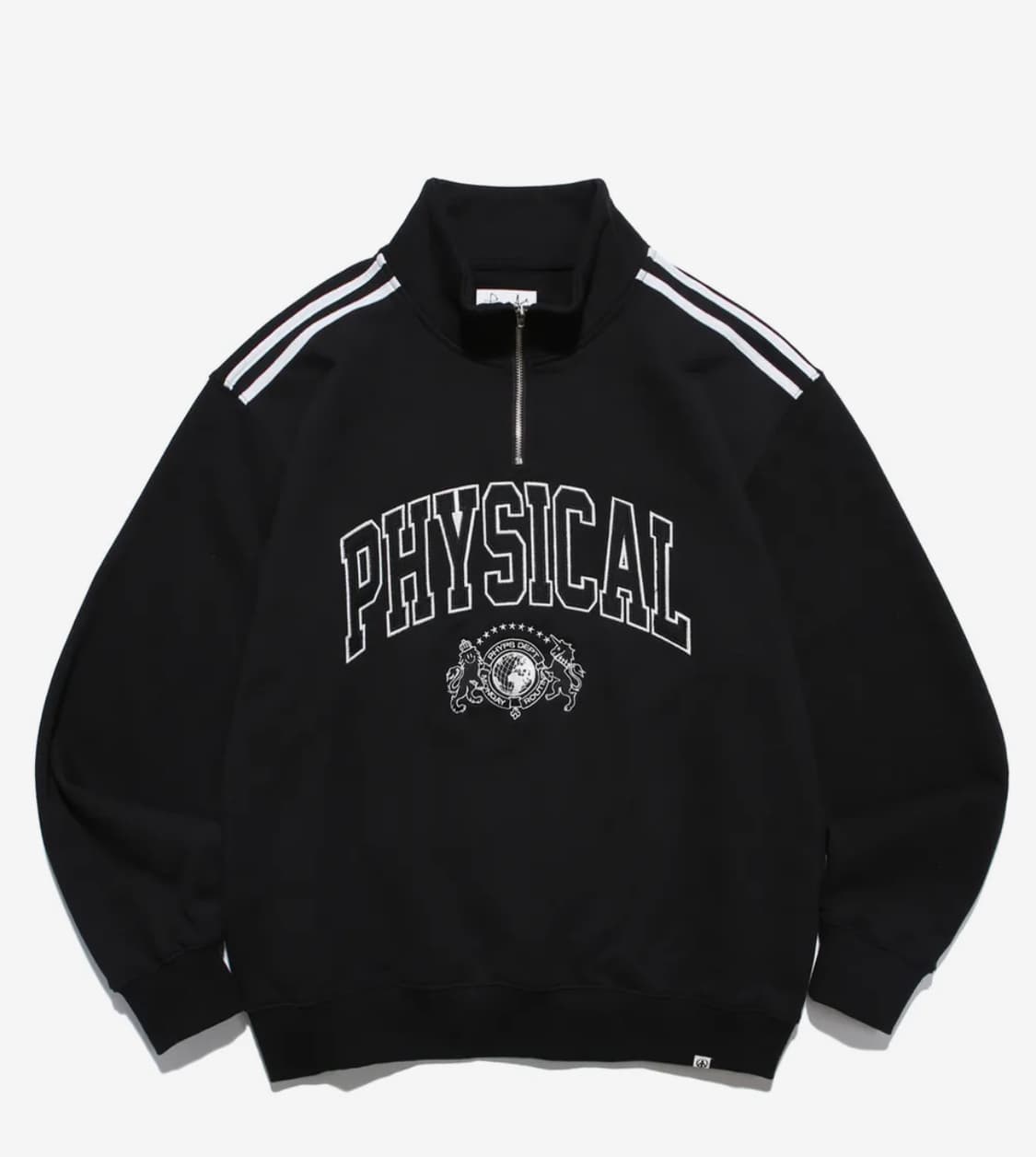 Phyps 사커 트레이닝 하프 집업 블랙 상품이미지1