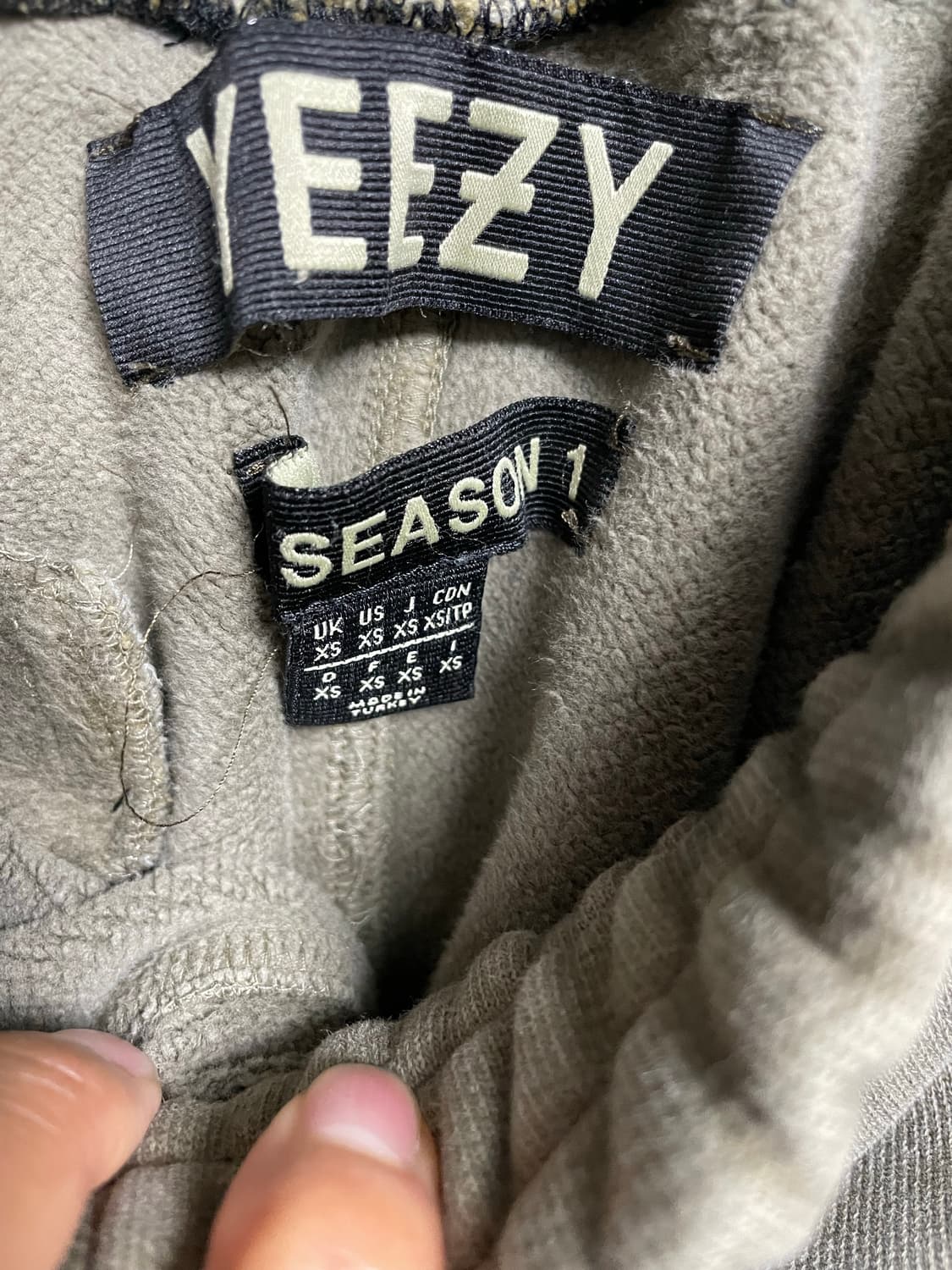 [xs] 이지 시즌1 스웻 팬츠 상품이미지2