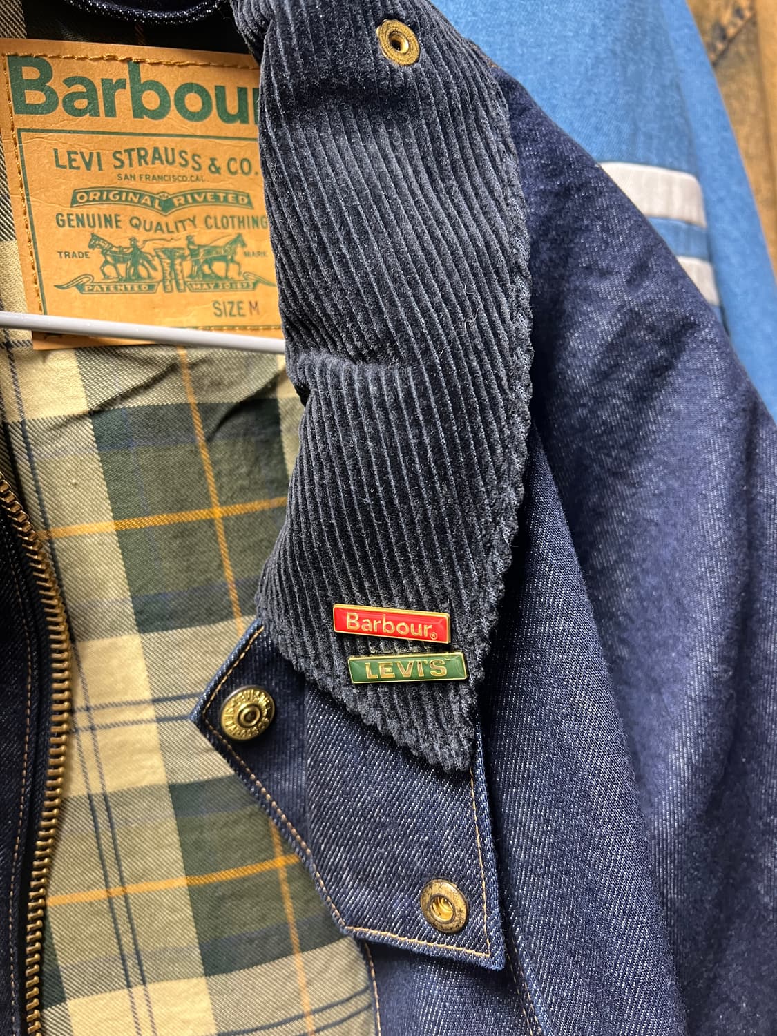 바버 리바이스 비데일 데님 자켓 상품이미지1