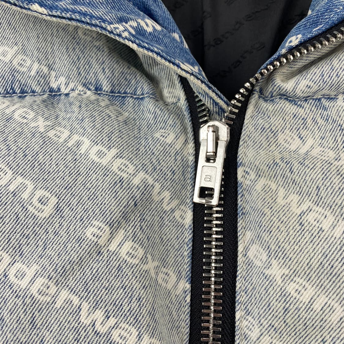 알렉산더왕 트롱프뢰유 데님 푸퍼 숏 패딩 (95) 상품이미지7