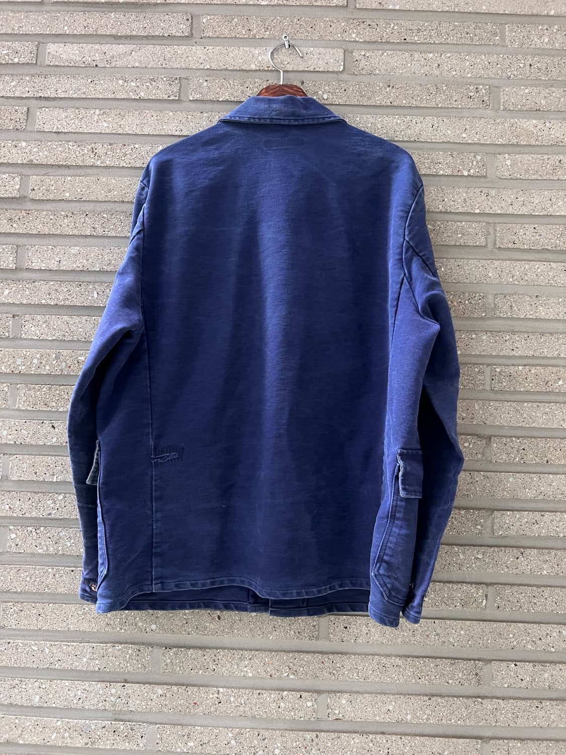 [XL]90's Rofa사 빈티지 워싱 몰스킨 프렌치 워크 자켓 상품이미지9