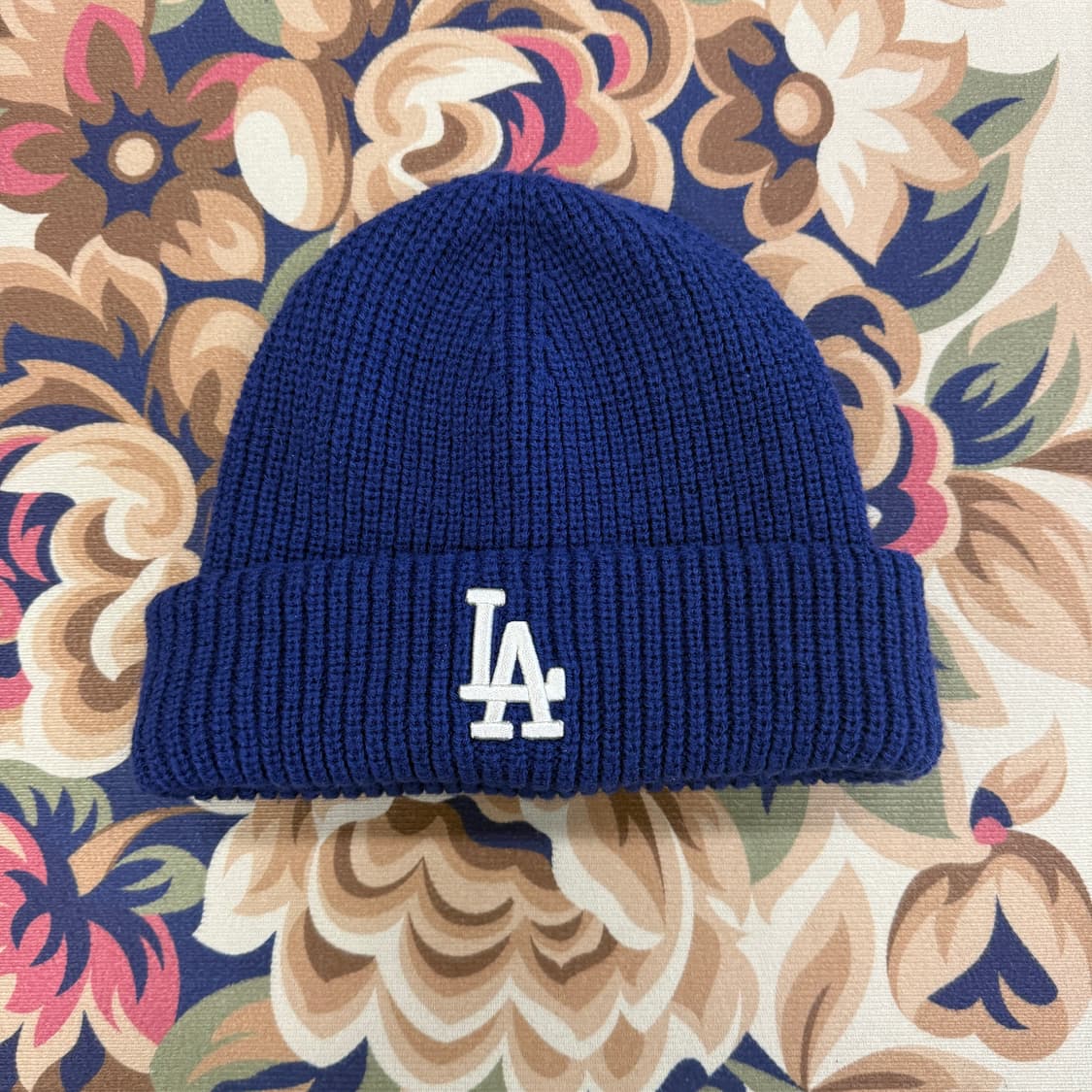 엠엘비 LA다저스 로고 비니(블루) 상품이미지1