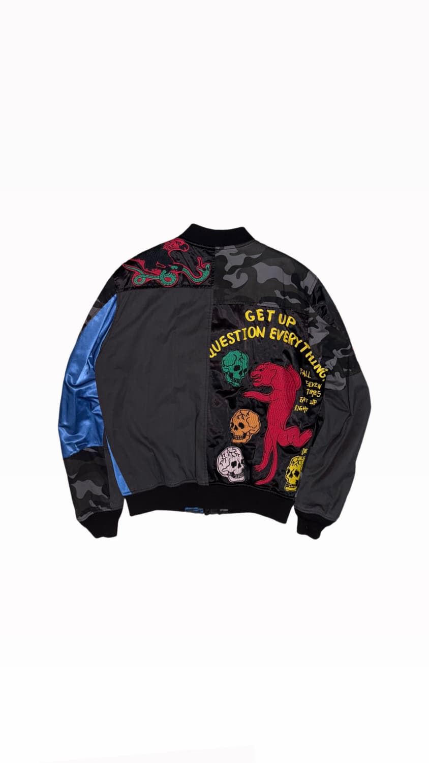 Diesel Patchwork Bomber Jacket 상품이미지2