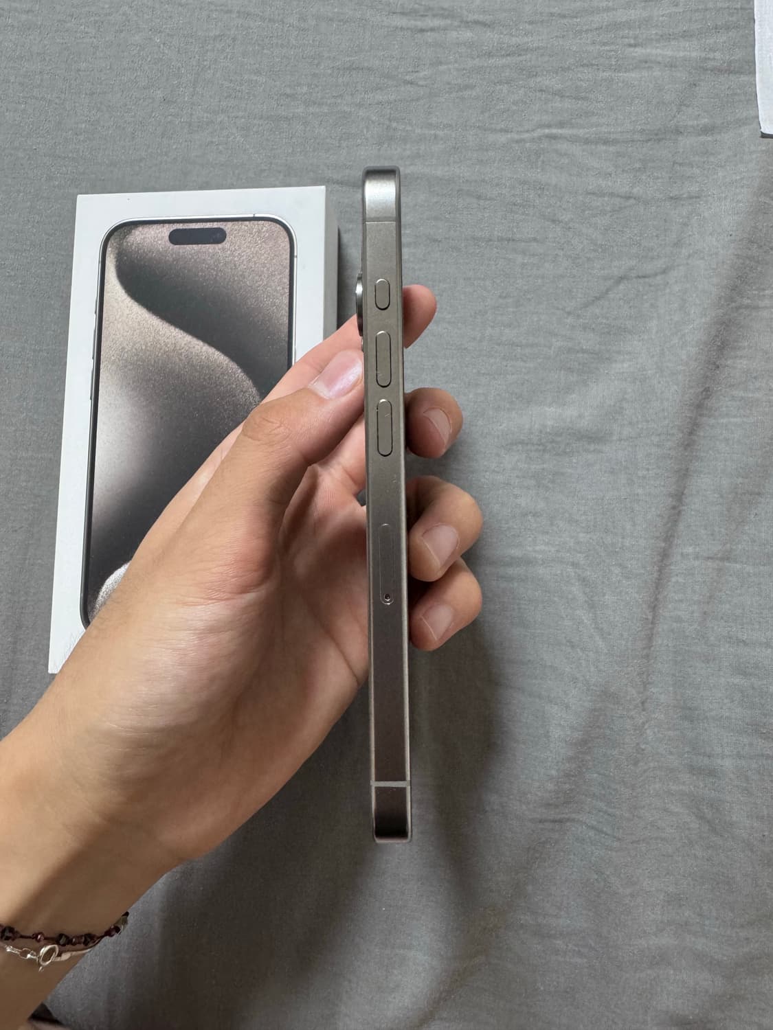 (SS급) 아이폰 15 프로 256GB 네츄럴 티타늄 상품이미지4