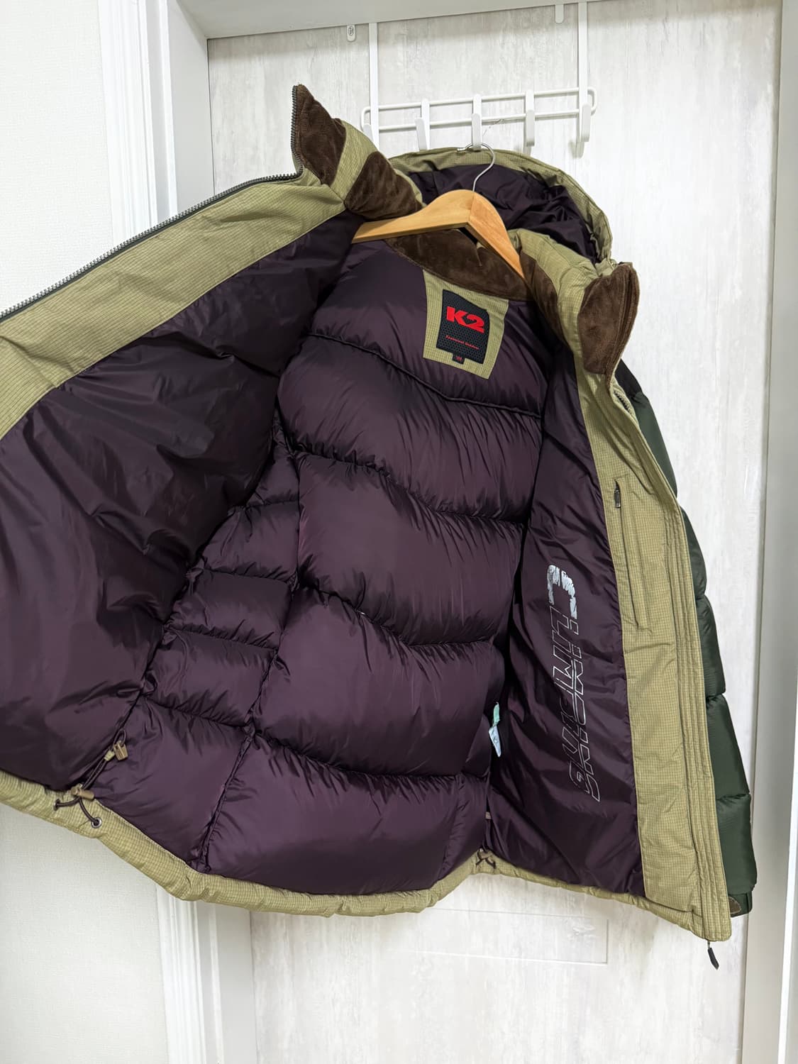 남성 100-105 / K2 구스다운 빵빵 패딩 상품이미지3