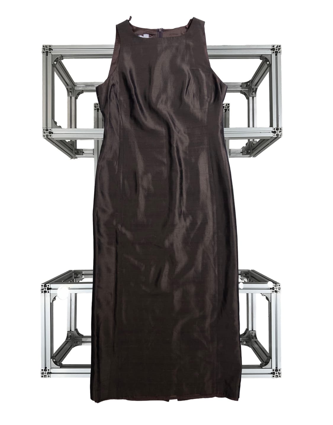 MaxMara Acetate–Silk Sleeveless  Dress 상품이미지1
