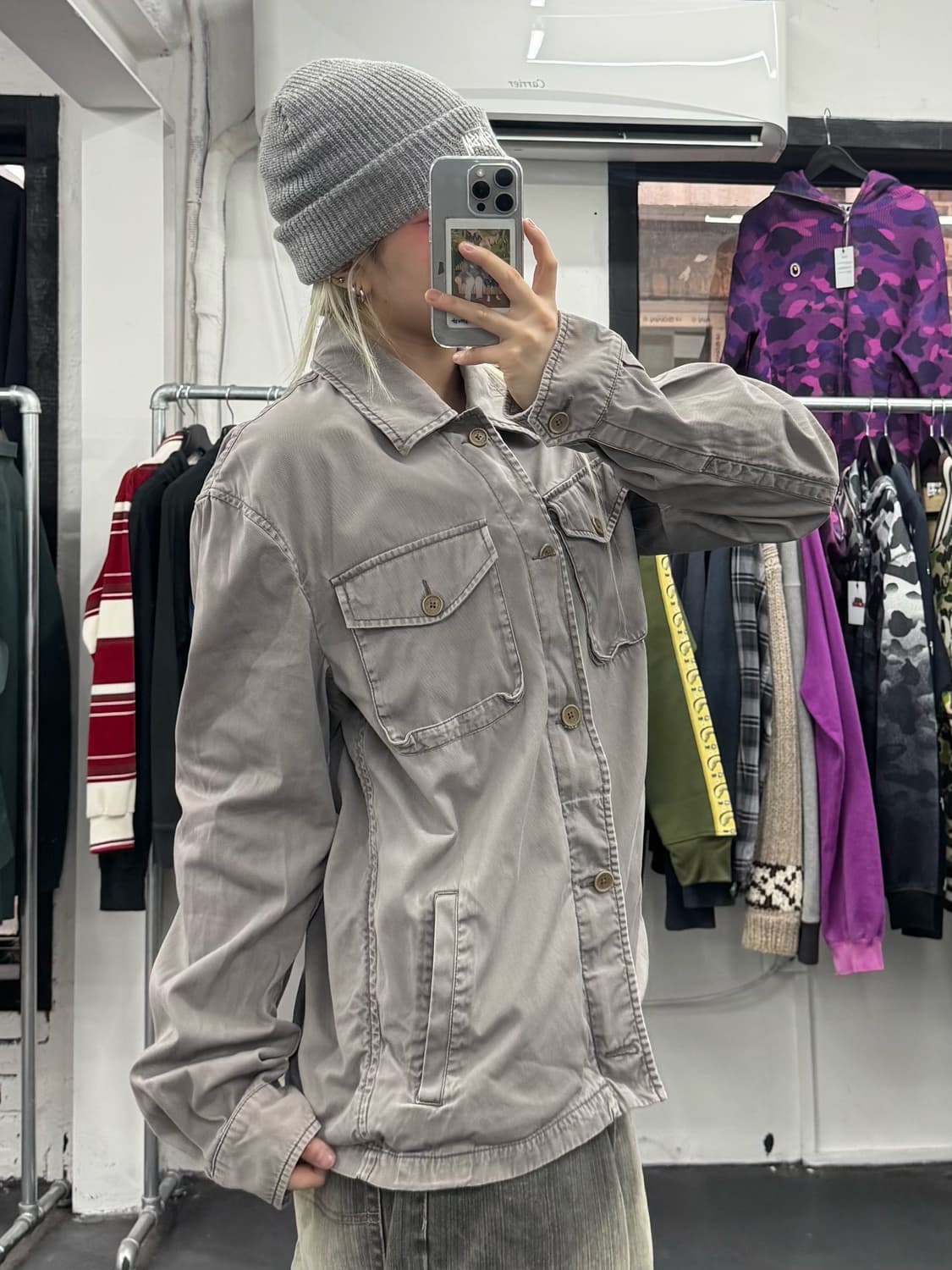 아르마니 익스체인지 투웨이 코튼 자켓 상품이미지4