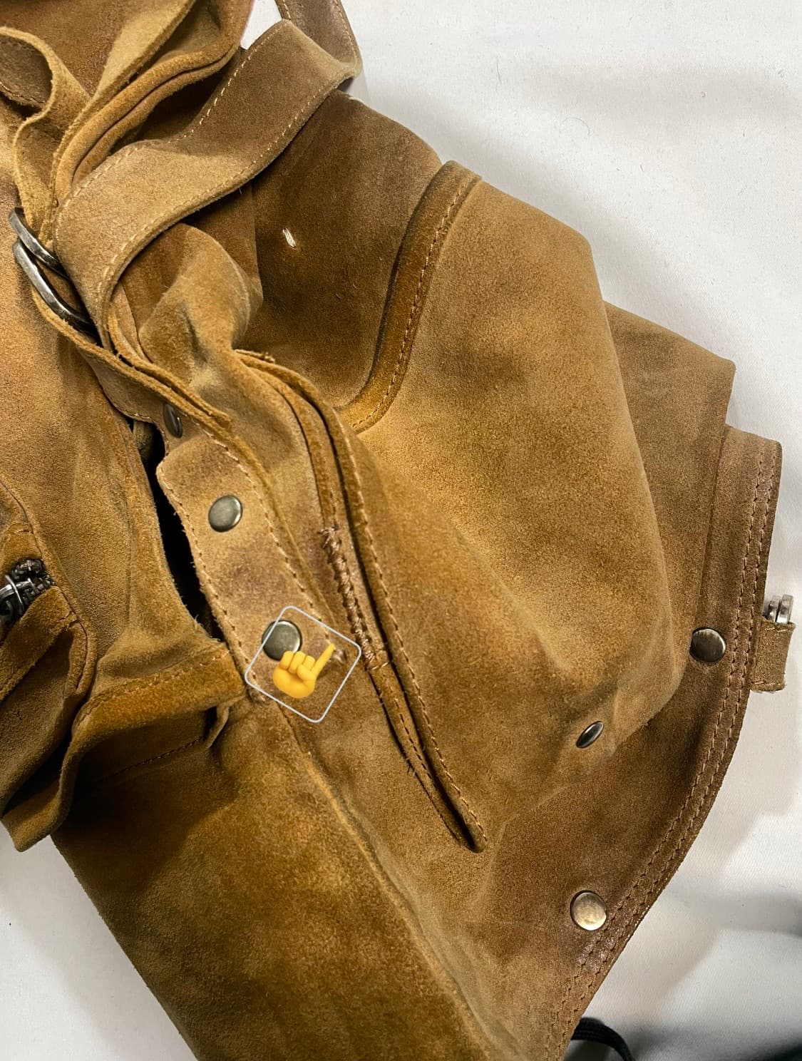 00‘s 마틴 마르지엘라 아카이브 밀리터리 스웨이드백 상품이미지7