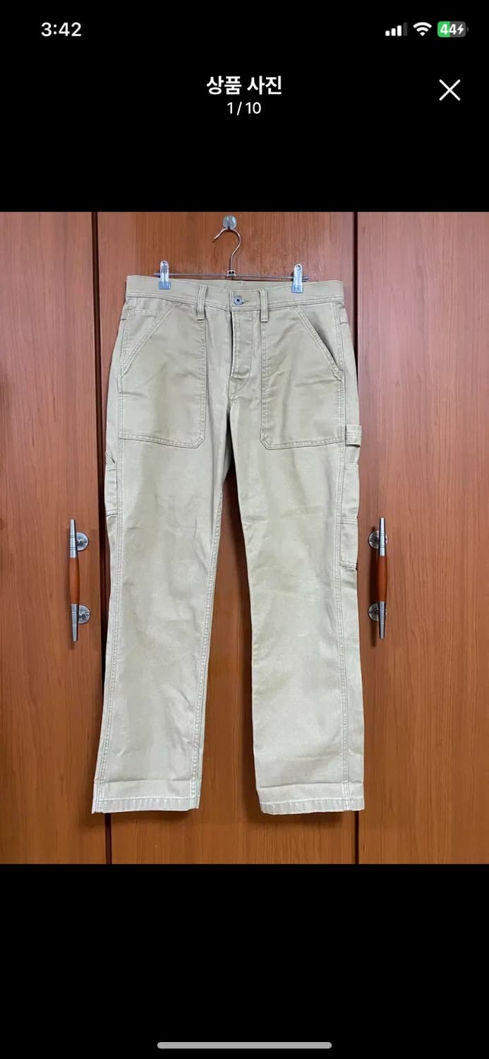 [WALLACE] 월레스앤번즈 덕 캔버스 워크팬츠 32사이즈 상품이미지1