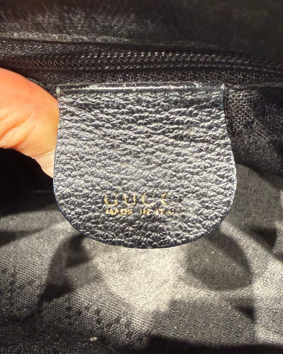 구찌 블랙 새도우 스몰 뱀부 보스턴백 상품이미지8